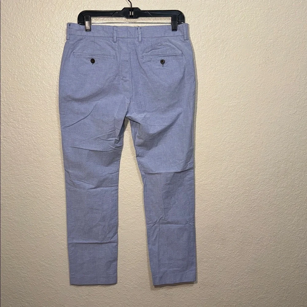 Old Navy Men’s Sky Blue Chino Pants 32x30 Slim Casual Cotton Khaki Trousers